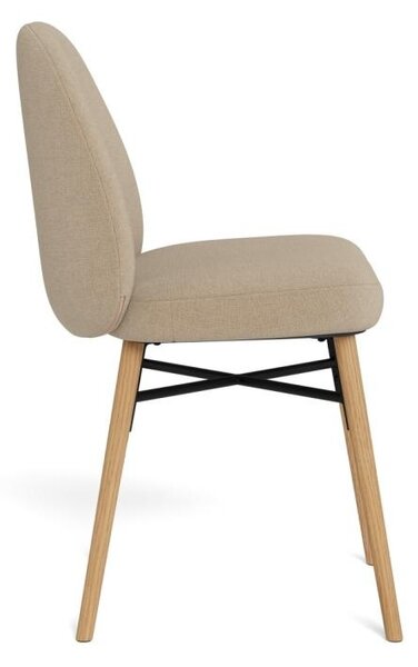 Scaun dining Sophia, Bej, 82.5x54x46 cm