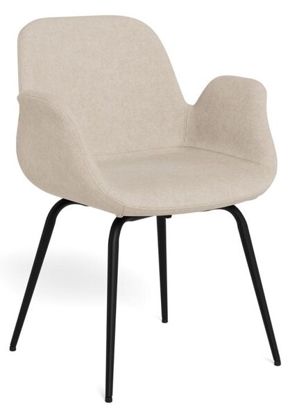 Scaun dining Beth, Maro, 82.5x58x56 cm