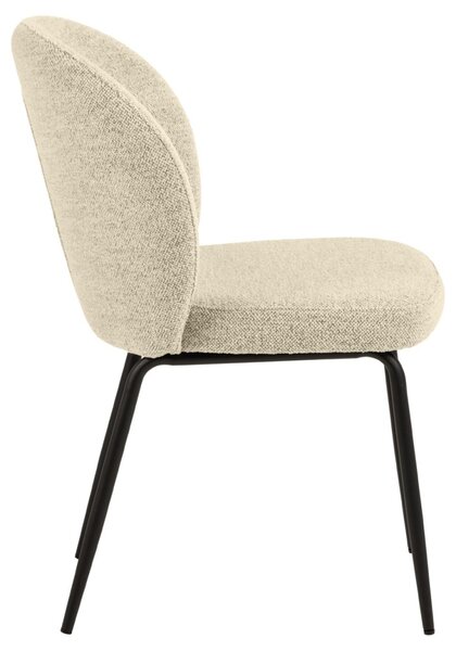 Scaun dining Patricia V2, Bej, 82x52x57.5 cm