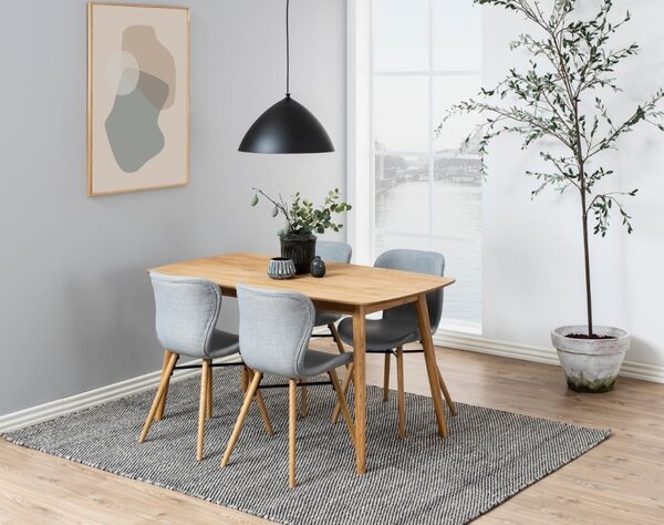 Scaun dining Batilda -A1, Gri, 82.5x47x53 cm