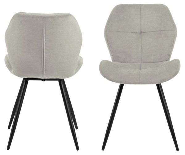 Scaun dining Petri, Maro, 82.5x48x55 cm
