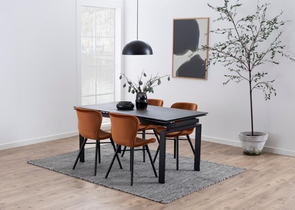 Scaun dining Batilda -A1, Portocaliu, 82.5x47x53 cm