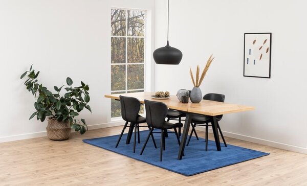 Scaun dining Batilda -A1 V1, Negru, 82.5x47x53 cm