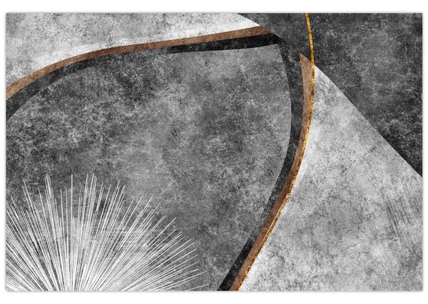 Tablou - Abstract beton (90x60 cm)