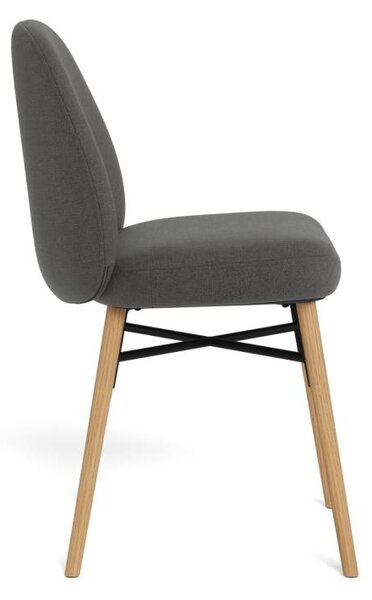 Scaun dining Sophia, Gri, 82.5x54x46 cm