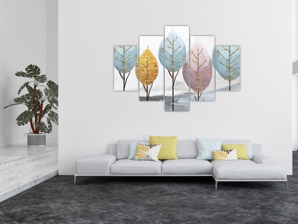 Tablou - Copaci design (150x105 cm)