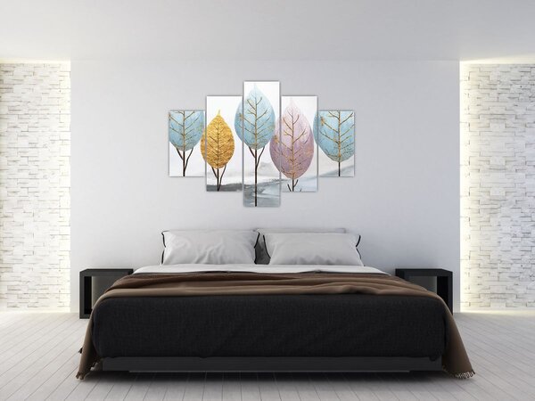 Tablou - Copaci design (150x105 cm)