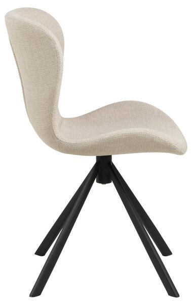 Scaun dining Batilda -A1 V1, Bej, 81x46.5x53 cm