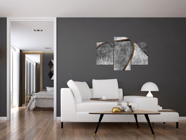 Tablou - Abstract beton (90x60 cm)