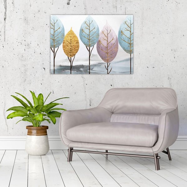 Tablou - Copaci design (70x50 cm)