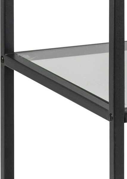 Biblioteca Seaford, Transparent, 82.5x35x37 cm