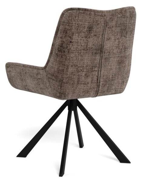 Scaun dining Eddie, Maro, 81x59x56 cm