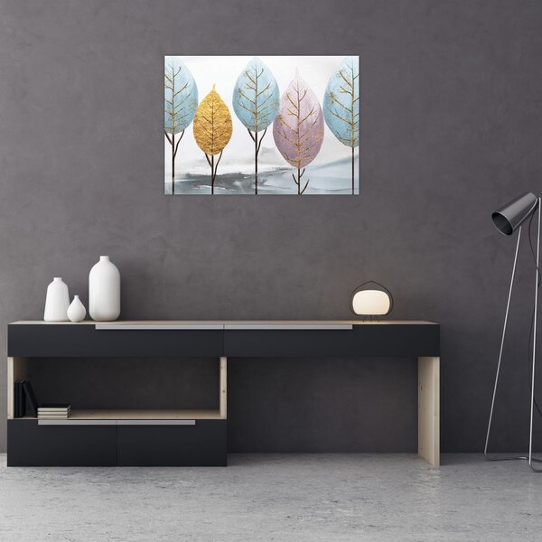 Tablou - Copaci design (70x50 cm)