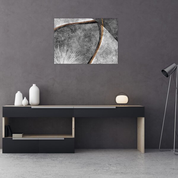 Tablou - Abstract beton (70x50 cm)