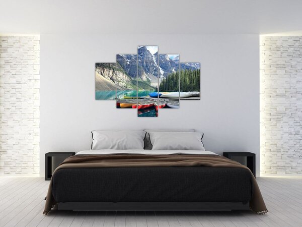 Tablou - Moraine Lake (150x105 cm)