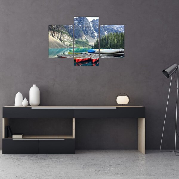 Tablou - Moraine Lake (90x60 cm)