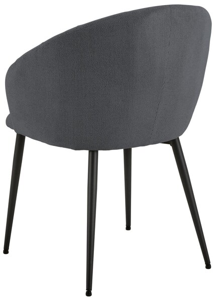 Scaun dining Daniella, Gri, 80x62x57 cm