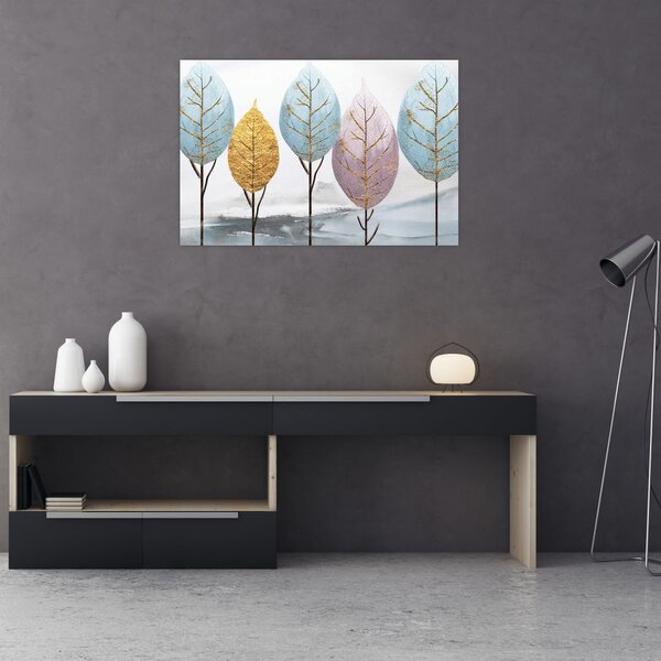 Tablou - Copaci design (90x60 cm)