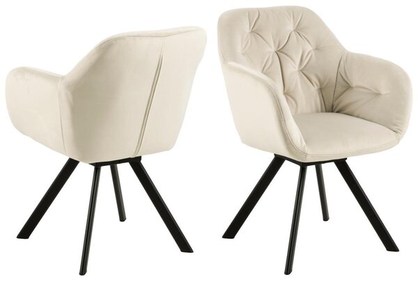 Scaun dining Lola, Maro, 81.5x57.5x61.5 cm
