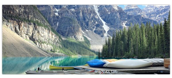 Tablou - Moraine Lake (120x50 cm)