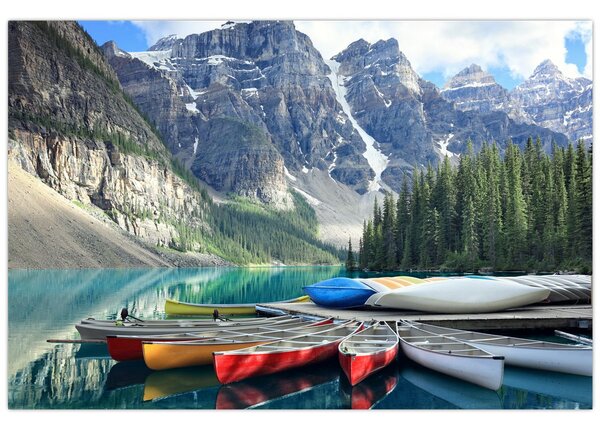 Tablou - Moraine Lake (90x60 cm)