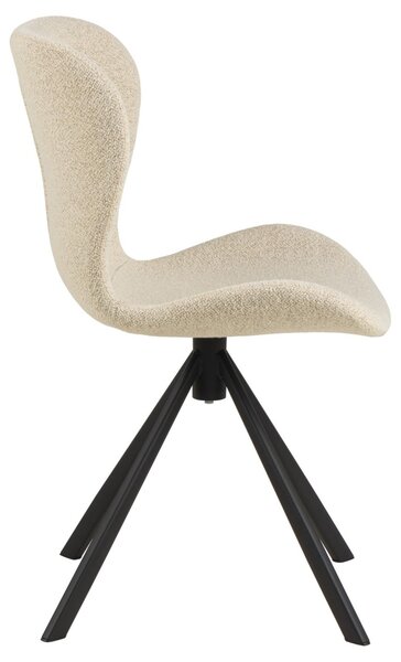 Scaun dining Batilda -A1, Bej, 81x46.5x53 cm