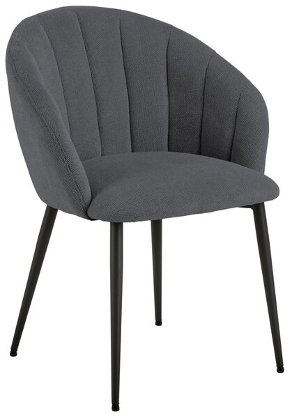 Scaun dining Daniella, Gri, 80x62x57 cm