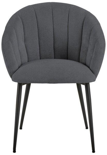 Scaun dining Daniella, Gri, 80x62x57 cm