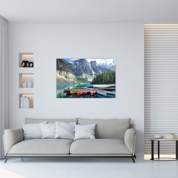 Tablou - Moraine Lake (90x60 cm)