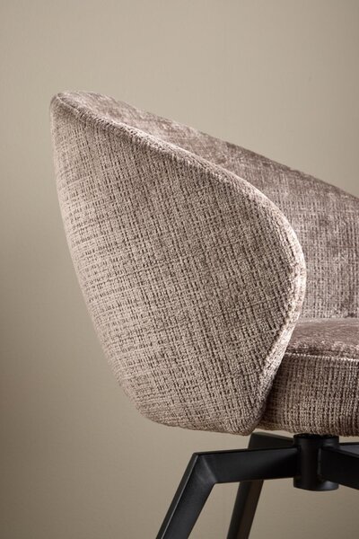 Scaun dining Darlene, Maro, 80x58.5x60 cm
