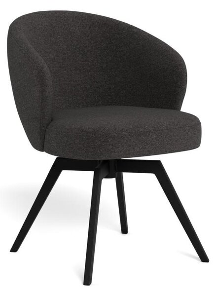 Scaun dining Darlene V2, Gri, 80x58.5x60 cm