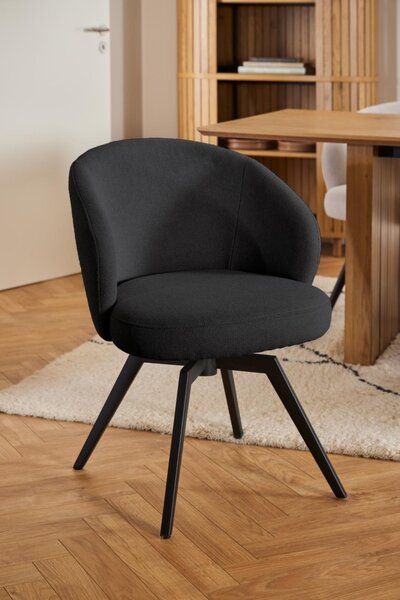 Scaun dining Darlene V2, Gri, 80x58.5x60 cm