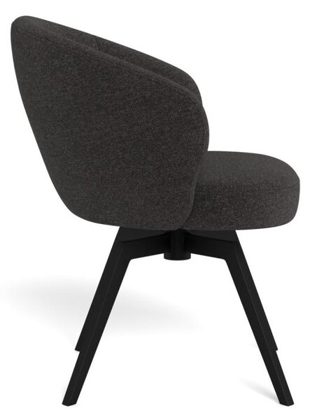 Scaun dining Darlene V2, Gri, 80x58.5x60 cm