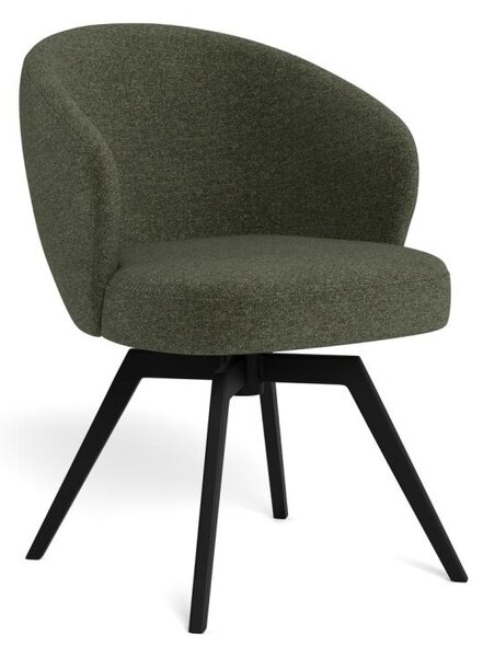 Scaun dining Darlene, Verde, 80x58.5x60 cm