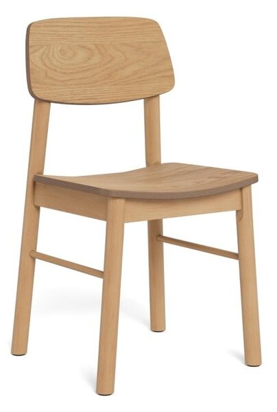 Scaun dining Barlow, Natural, 80x44x47.5 cm