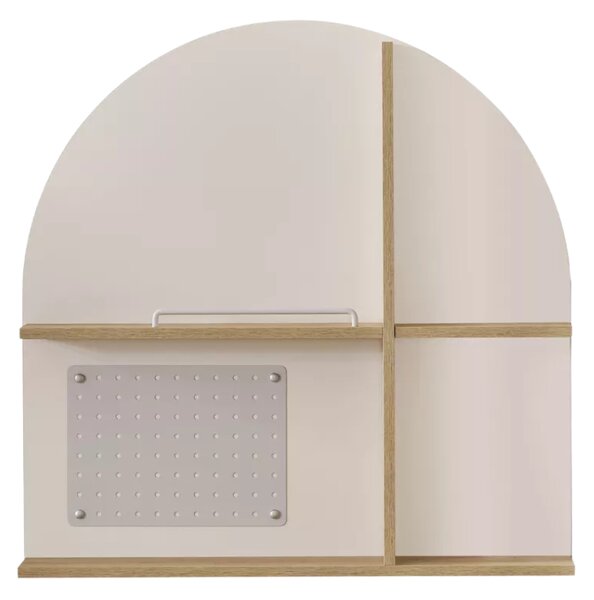 Biblioteca suspendata pentru birou colectia Louis, 90x15x90 cm