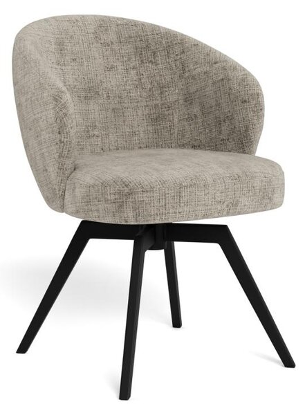 Scaun dining Darlene V1, Gri, 80x58.5x60 cm