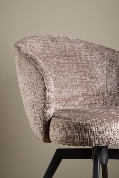 Scaun dining Darlene, Maro, 80x58.5x60 cm