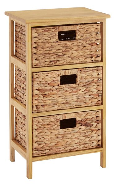 Comodă înaltă din lemn de paulownia 41x70 cm – Premier Housewares