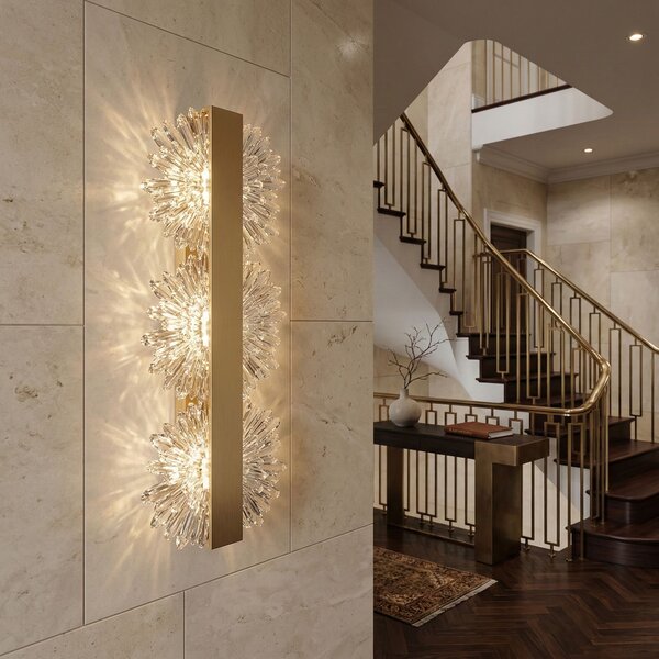 APLICĂ LED DE PERETE G149-3W GOLD BRUSH