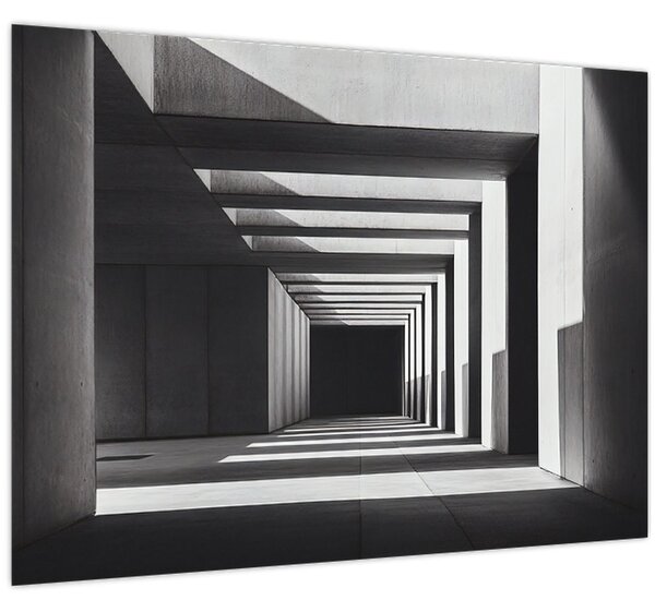 Tablou - Tunel Pătrat (70x50 cm)