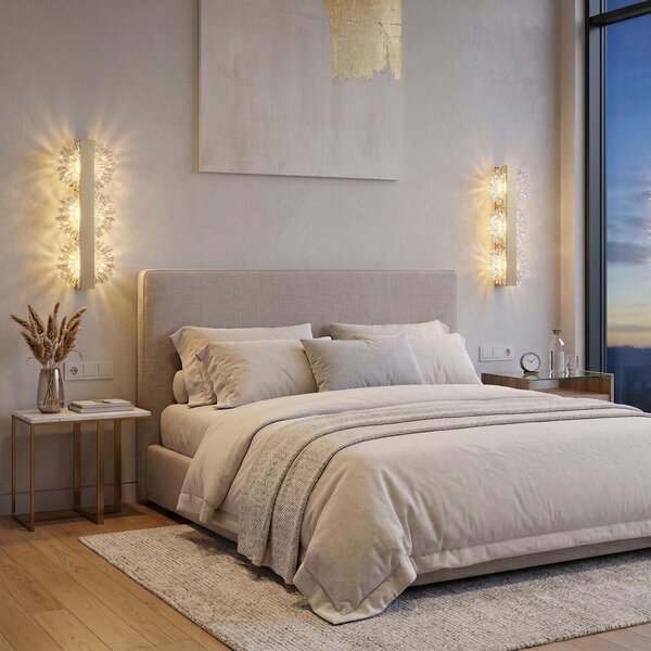 APLICĂ LED DE PERETE G149-3W GOLD BRUSH