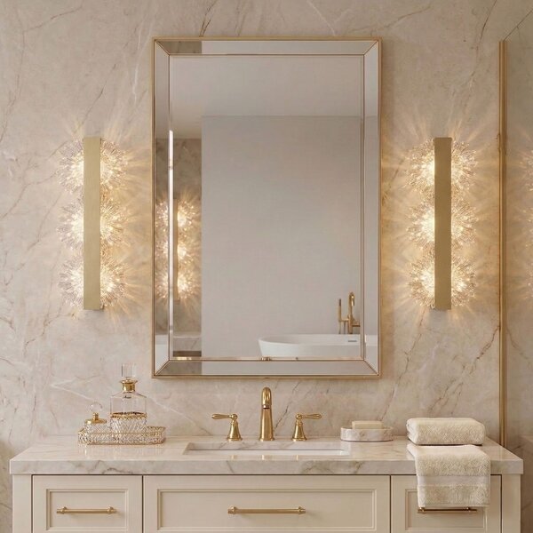 APLICĂ LED DE PERETE G149-3W GOLD BRUSH