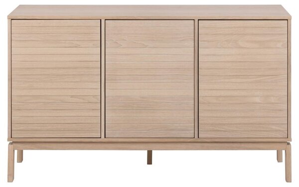 Bufet Linley, Alb, 80x135.4x40 cm