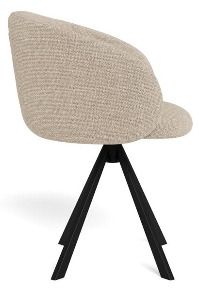 Scaun dining Eleanor, Bej, 79x56x55 cm
