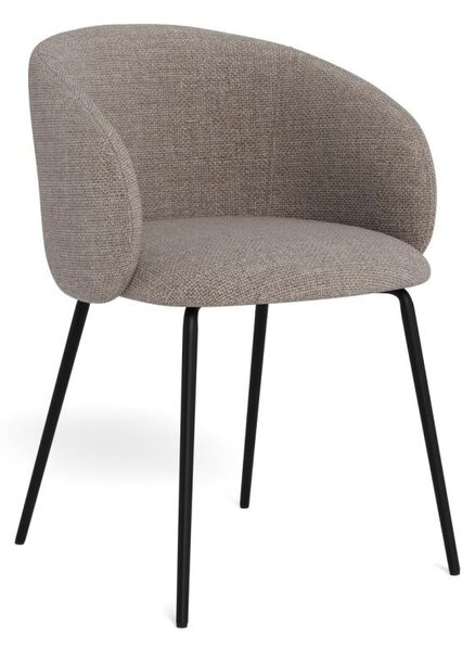 Scaun dining Eleanor V2, Gri, 79x55.5x55 cm