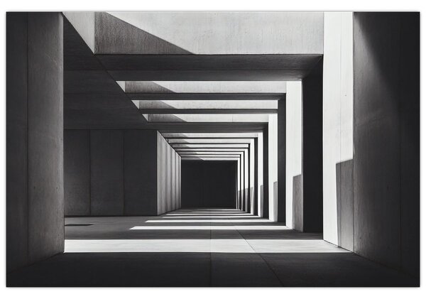 Tablou - Tunel Pătrat (90x60 cm)
