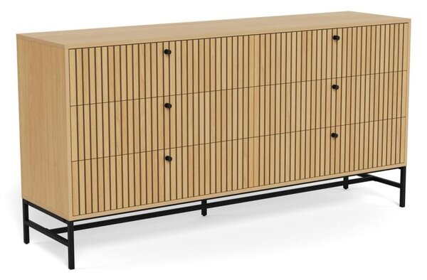 Comoda Albany, Natural, 80.4x157.9x40 cm