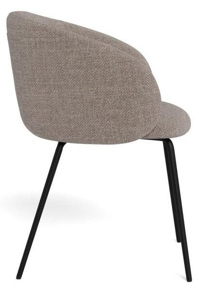 Scaun dining Eleanor V2, Gri, 79x55.5x55 cm