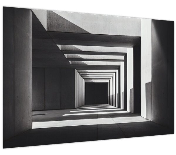 Tablou - Tunel Pătrat (90x60 cm)